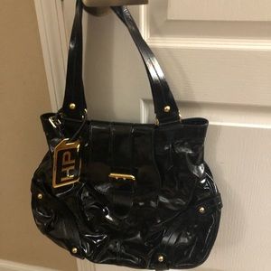 Dooney & Bourke Hayden EUC black Patent leather